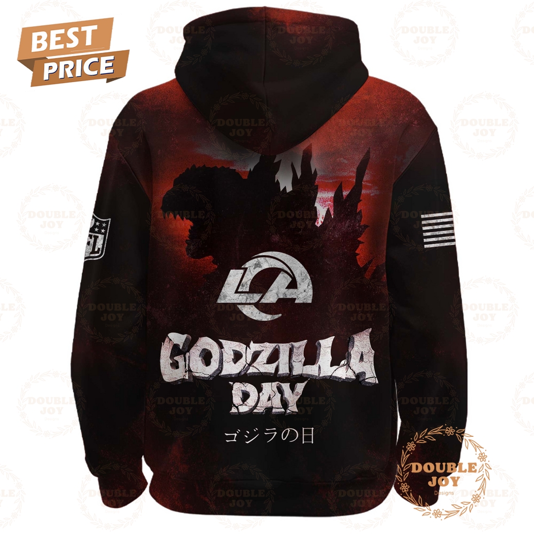 Los Angeles Rams x Godzilla Day Special Edition 2025 Hoodie Los Angeles Rams x Godzilla Day Special Edition 2025 Hoodie