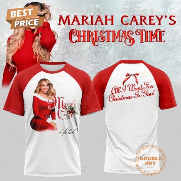 Mariah Carey x Christmastime 2025 T-Shirt, Hoodie
