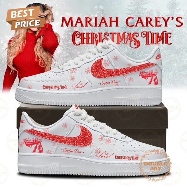 Mariah Carey x Christmastime Custom Name 2025 Air Force 1 Sneakers