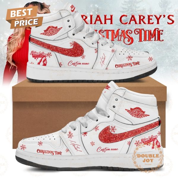 Mariah Carey x Christmastime Custom Name 2025 Air Jordan 1 Hightop Shoes
