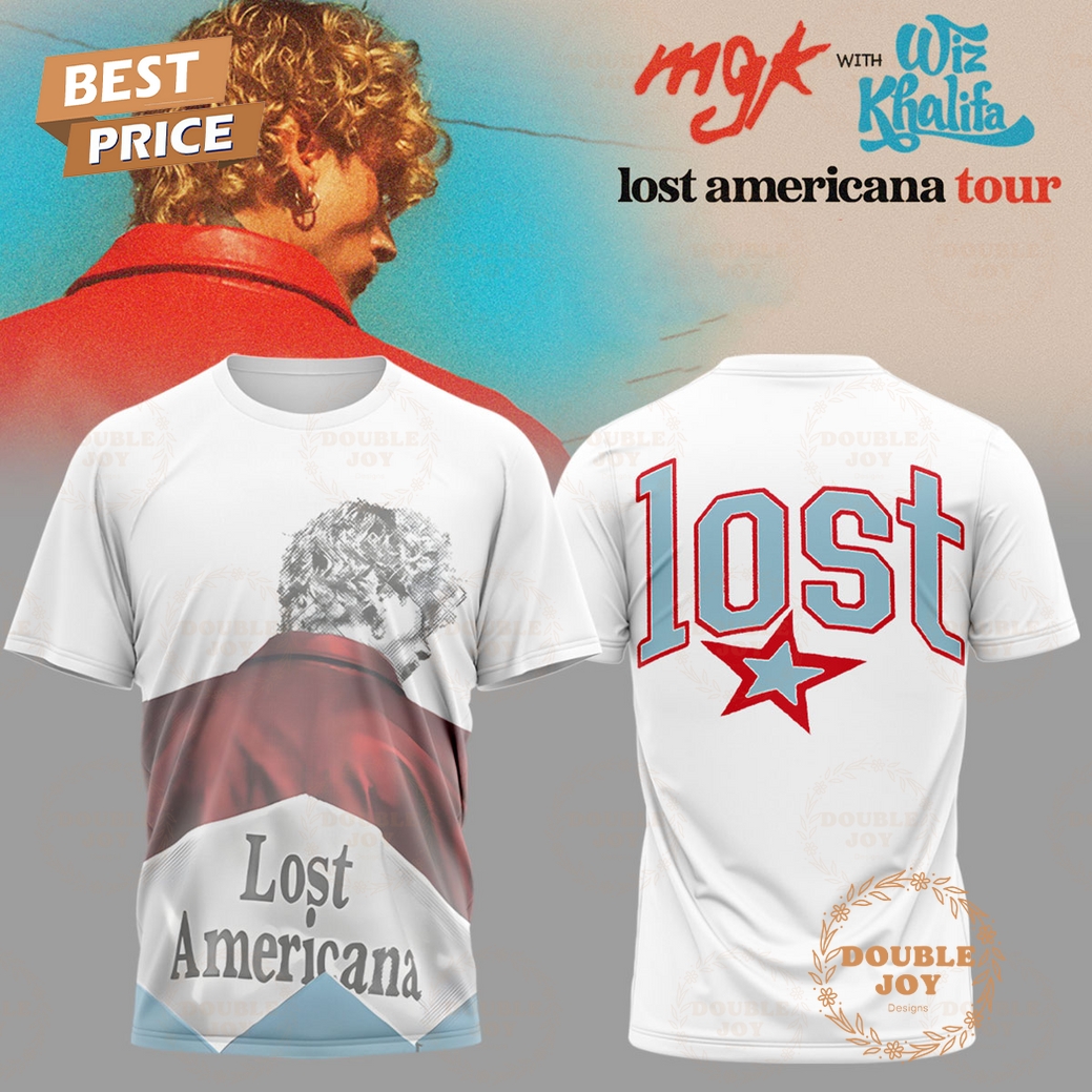 MGK and Wiz Khalifa x Lost Americana Tour 2025 LOST T-Shirt, Hoodie