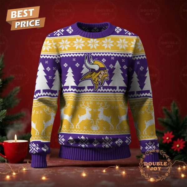 Minnesota Vikings Merry Christmas 2025 Sweater