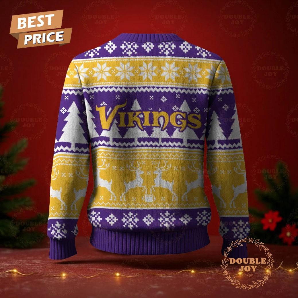 Minnesota Vikings Merry Christmas 2025 Sweater Minnesota Vikings Merry Christmas 2025 Sweater