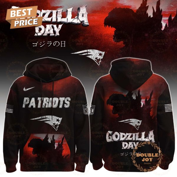 New England Patriots x Godzilla Day Special Edition 2025 Hoodie