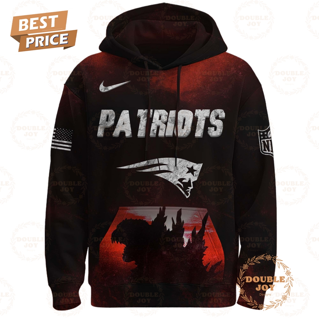 New England Patriots x Godzilla Day Special Edition 2025 Hoodie