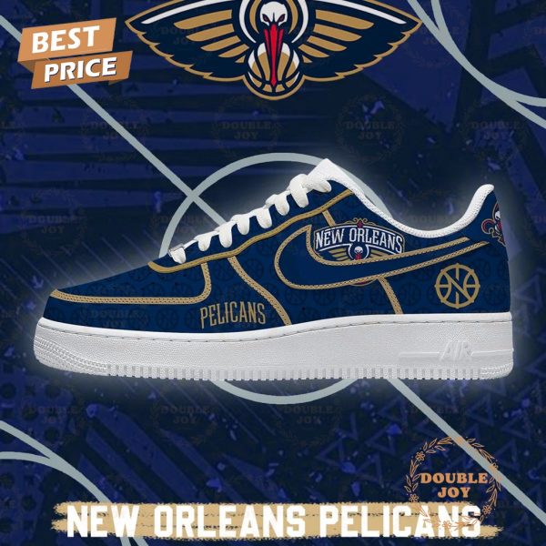 New Orleans Pelicans City Edition 2025 Air Force 1 Sneakers