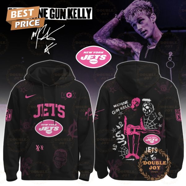New York Jets x Machine Gun Kelly Tour The Lost Americana 2025 Hoodie
