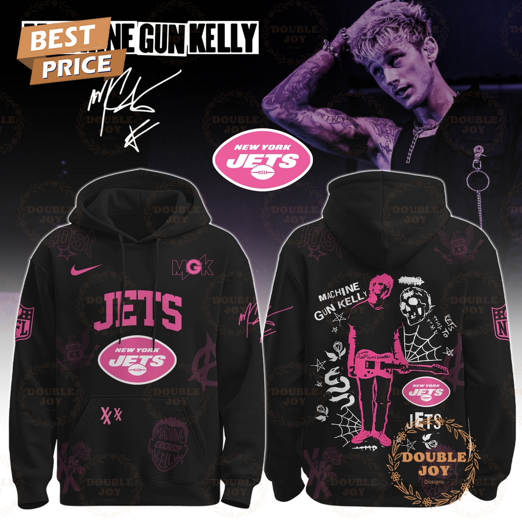 New York Jets x Machine Gun Kelly Tour The Lost Americana 2025 Hoodie New York Jets x Machine Gun Kelly Tour The Lost Americana 2025 Hoodie