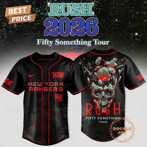 New York Rangers x RUSH Tour 2026 Baseball Jersey