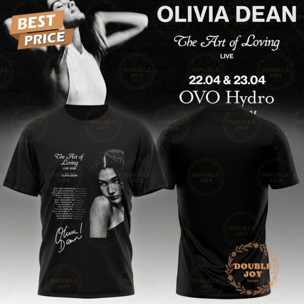 Olivia Dean x The Art of Loving Tour 2025 T-Shirt, Hoodie