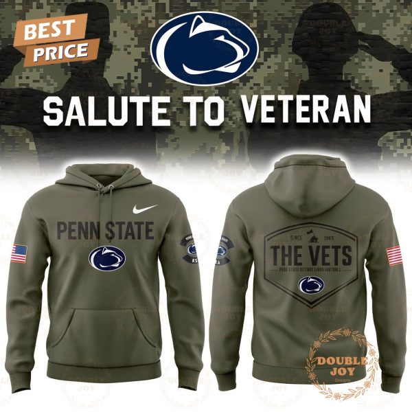 Penn State Nittany Lions x Salute To Veteran 2025 Hoodie