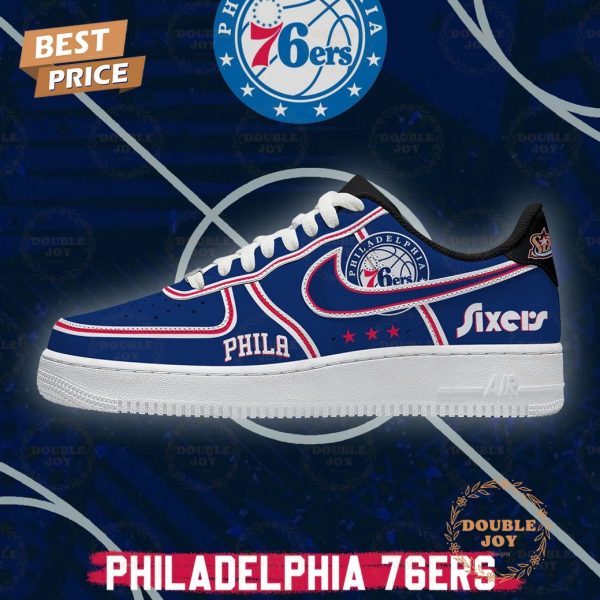 Philadelphia 76ers City Edition 2025 Air Force 1 Sneakers