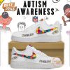 Kansas City Chiefs x Autism Awareness 2025 Air Force 1 Sneakers