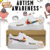Philadelphia Eagles x Autism Awareness 2025 Air Force 1 Sneakers