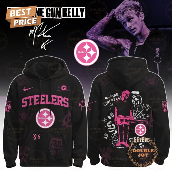 Pittsburgh Steelers x Machine Gun Kelly Tour The Lost Americana 2025 Hoodie