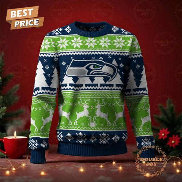 Seattle Seahawks Merry Christmas 2025 Sweater