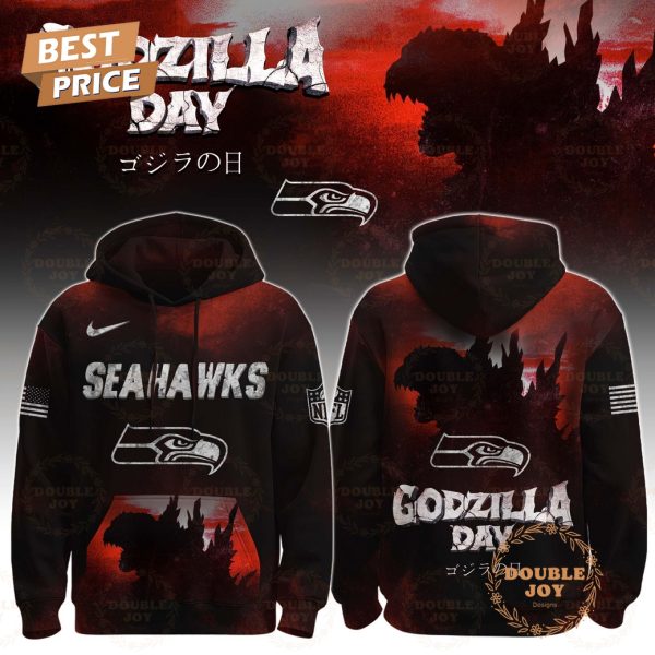 Seattle Seahawks x Godzilla Day Special Edition 2025 Hoodie