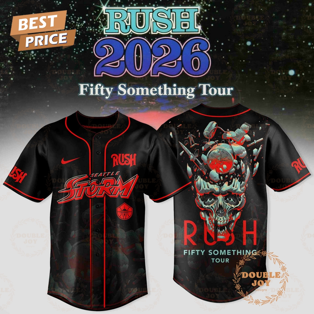 Seattle Storm x RUSH Tour 2026 Baseball Jersey Seattle Storm x RUSH Tour 2026 Baseball Jersey