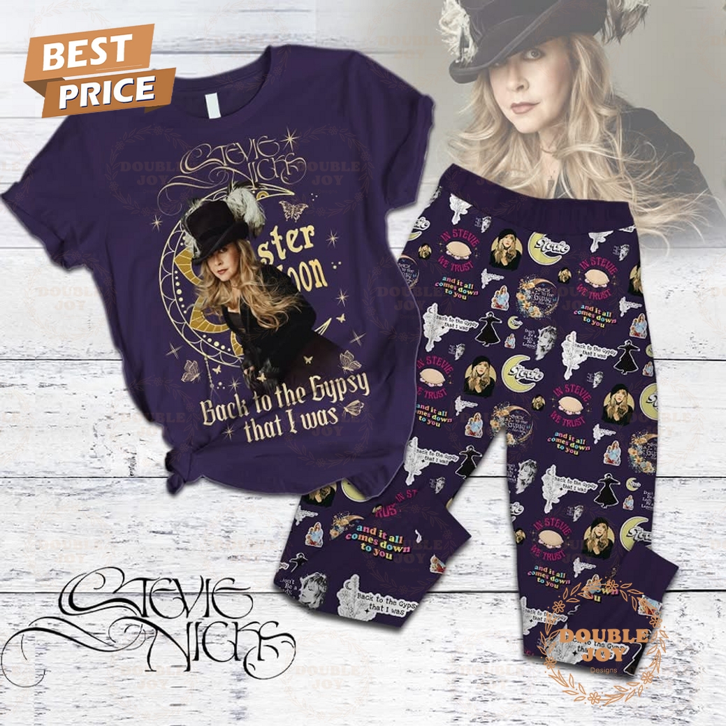 Stevie Nicks Back To The Gypsy That I Was 2025 Fleece Pajamas Set Stevie Nicks Back To The Gypsy That I Was 2025 Fleece Pajamas Set