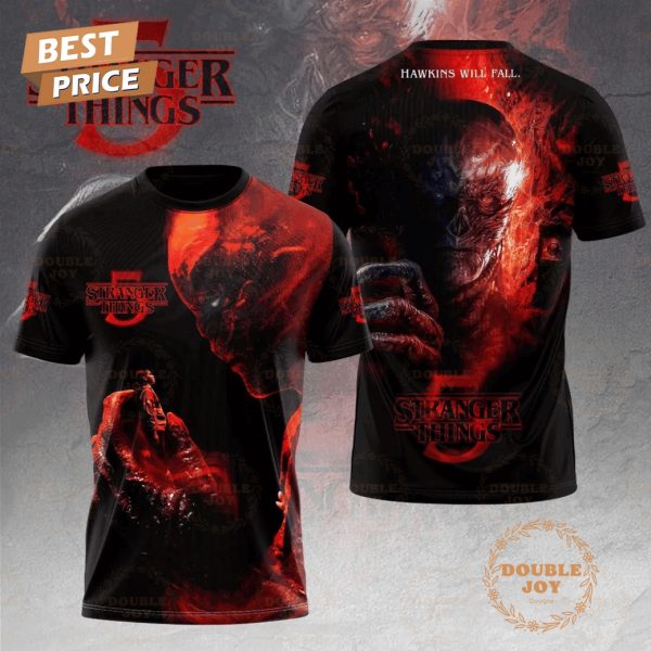 Stranger Things 5 HAWKINS WILL FALL 2025 T-Shirt, Hoodie