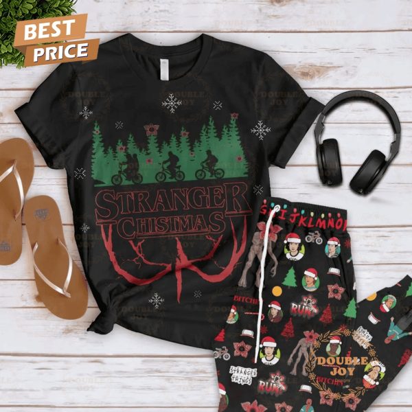 Stranger Things Chistmas 2025 Fleece Pajamas Set