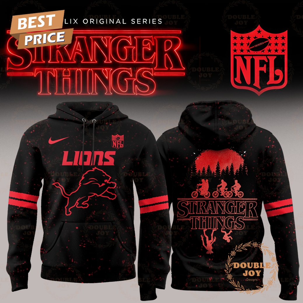 Stranger Things x Detroit Lions 2025 Hoodie Stranger Things x Detroit Lions 2025 Hoodie