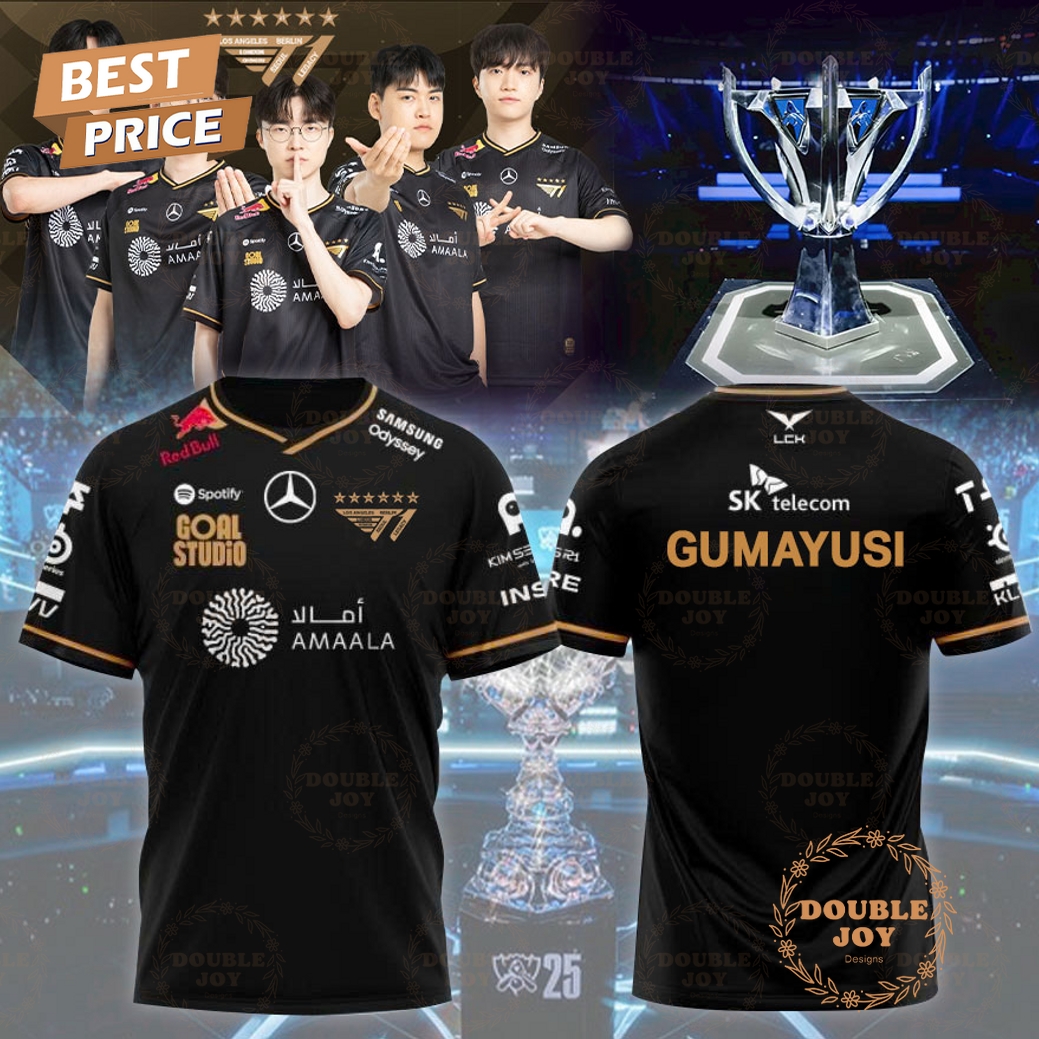 T1 LOL Team x LOL World Champions GUMAYUSI 2025 Hoodie T1 LOL Team x LOL World Champions GUMAYUSI 2025 Hoodie