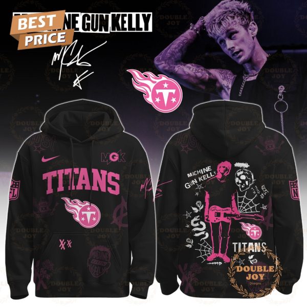 Tennessee Titans x Machine Gun Kelly Tour The Lost Americana 2025 Hoodie