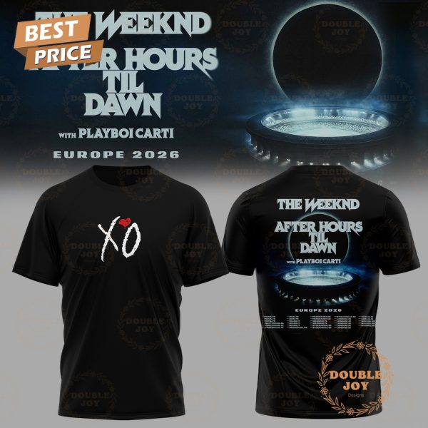 The Weeknd x Tour After Hours Til Dawn 2026 T-Shirt, Hoodie