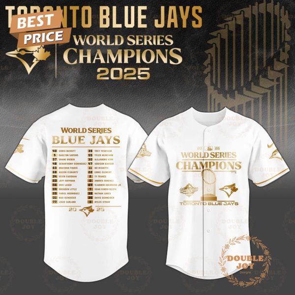 Toronto Blue Jays x The Champions 2025 World Series Baseball Jersey