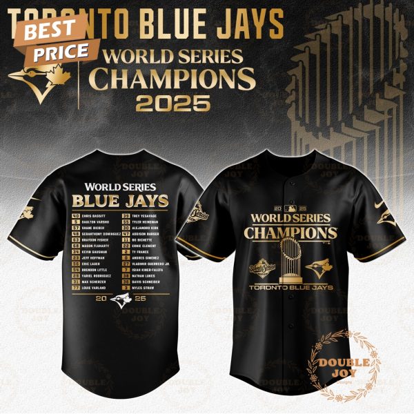 Toronto Blue Jays x World Series The Champions 2025 Baseball Jersey