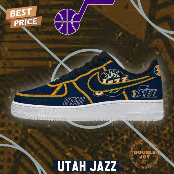 Utah Jazz City Edition 2025 Air Force 1 Sneakers