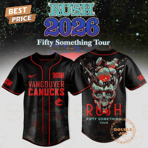 Vancouver Canucks x RUSH Tour 2026 Baseball Jersey