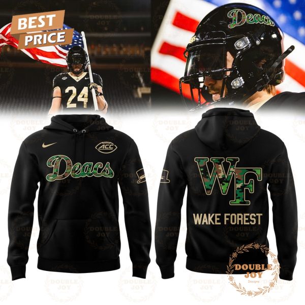 Wake Forest Demon Deacons 2025 Military Hoodie