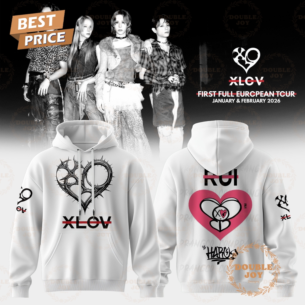 XLOV _Rui_ First Full European Tour 2026 Hoodie XLOV _Rui_ First Full European Tour 2026 Hoodie