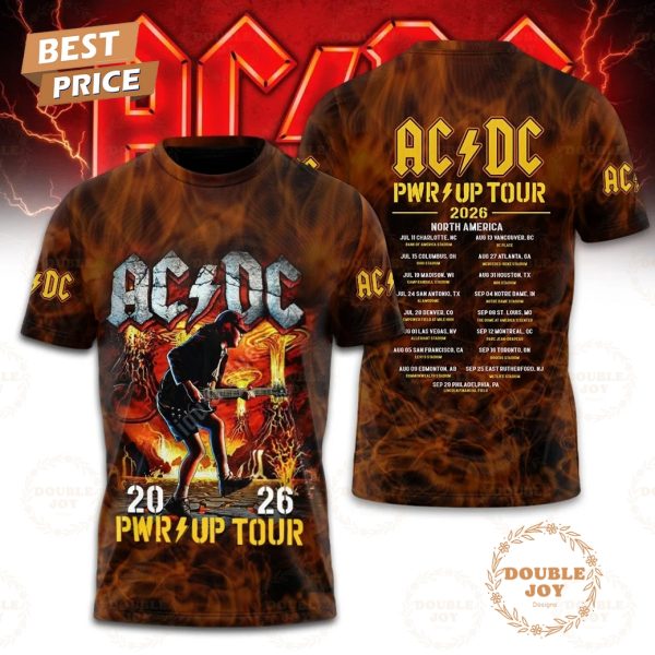 AC/DC PWR/UP Tour 2026 T-Shirt, Hoodie