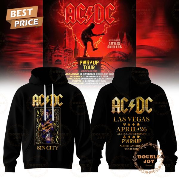 AC/DC PWR/UP Tour Australia 2025 Hoodie