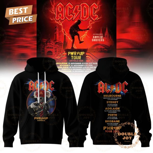 AC/DC PWR/UP Tour Australia Hoodie