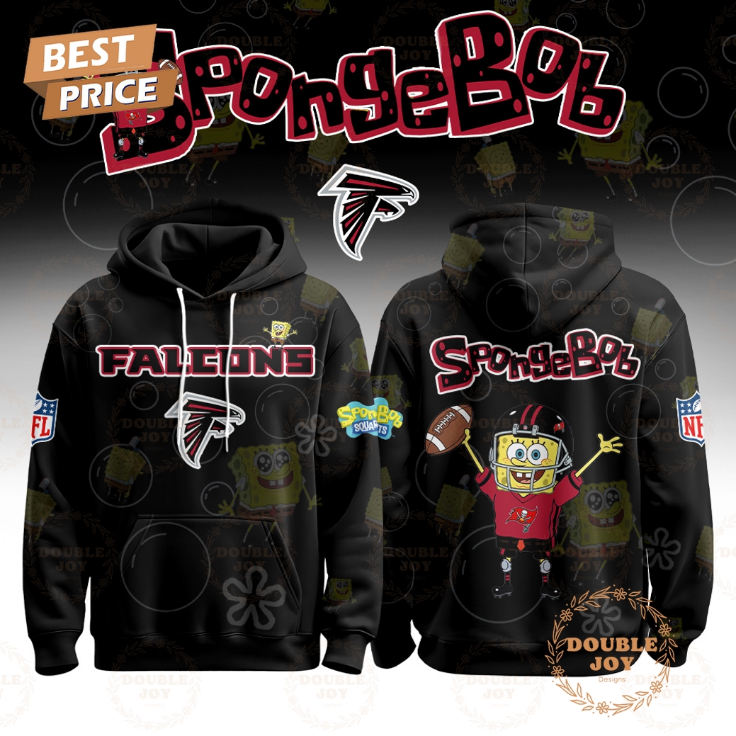 Atlanta Falcons x SpongeBob Limited Design 2025 Hoodie Atlanta Falcons x SpongeBob Limited Design 2025 Hoodie