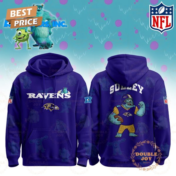 Baltimore Ravens x Monsters, Inc “Sulley” 2025 Hoodie