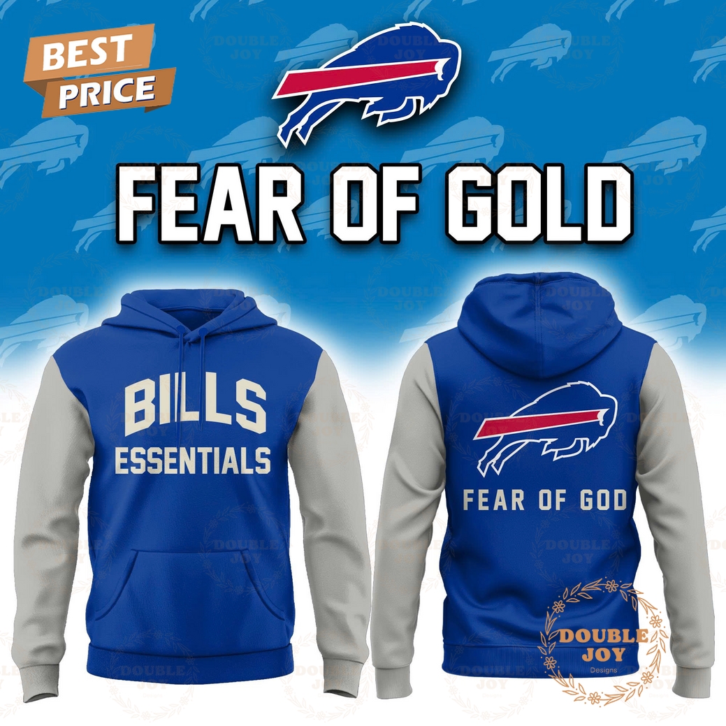 Buffalo Bills Fear of God 2025 Hoodie