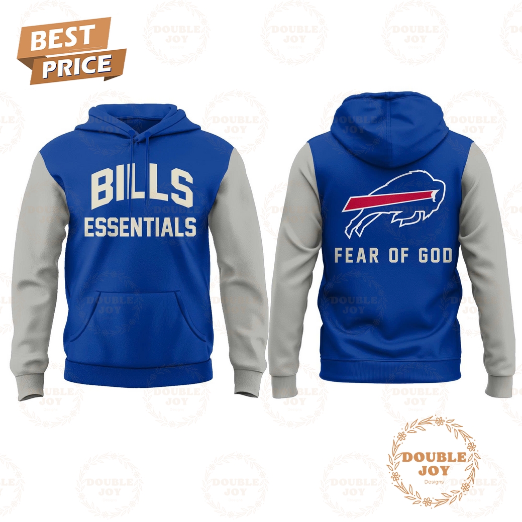 Buffalo Bills Fear of God 2025 Hoodie