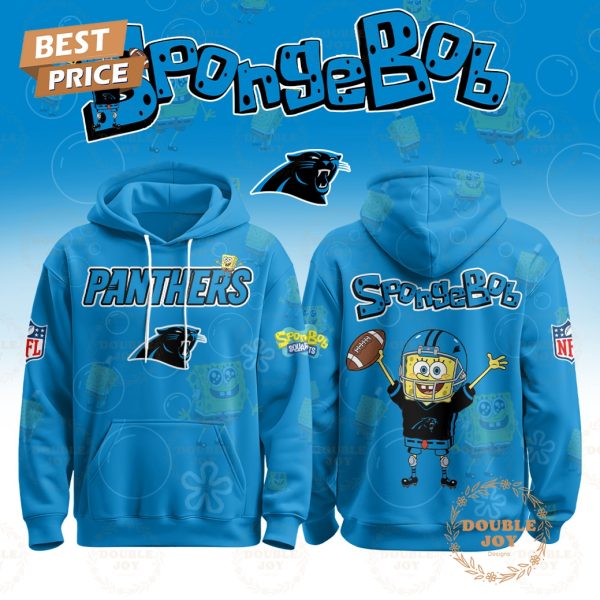 Carolina Panthers x SpongeBob Limited Design 2025 Hoodie