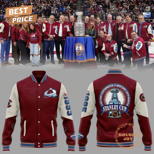 Colorado Avalanche Stanley Cup 2025 Baseball Jacket