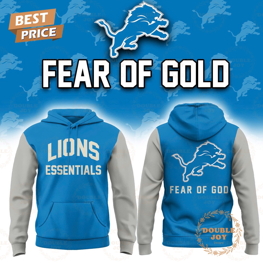 Detroit Lions Fear of God 2025 Hoodie Detroit Lions Fear of God 2025 Hoodie