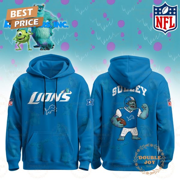 Detroit Lions x Monsters, Inc “Sulley” 2025 Hoodie