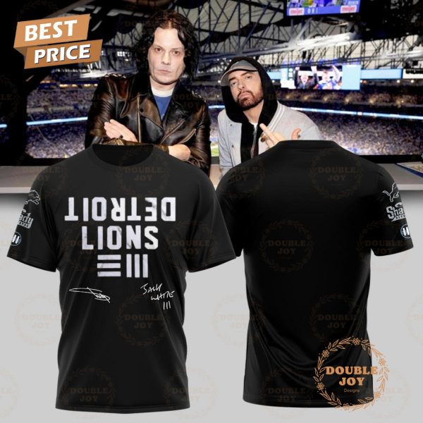 Eminem x Detroit Lions 2025 Black T-Shirt, Hoodie