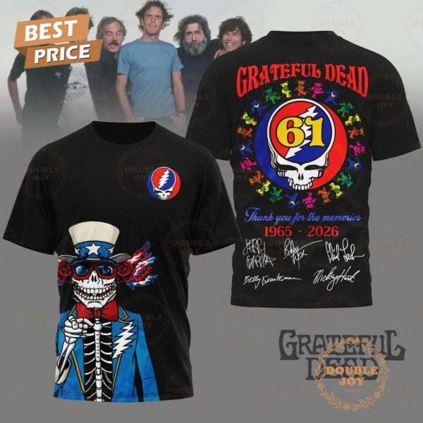 Grateful Dead Thank You For The Memories 1965-2026 T-Shirt, Hoodie