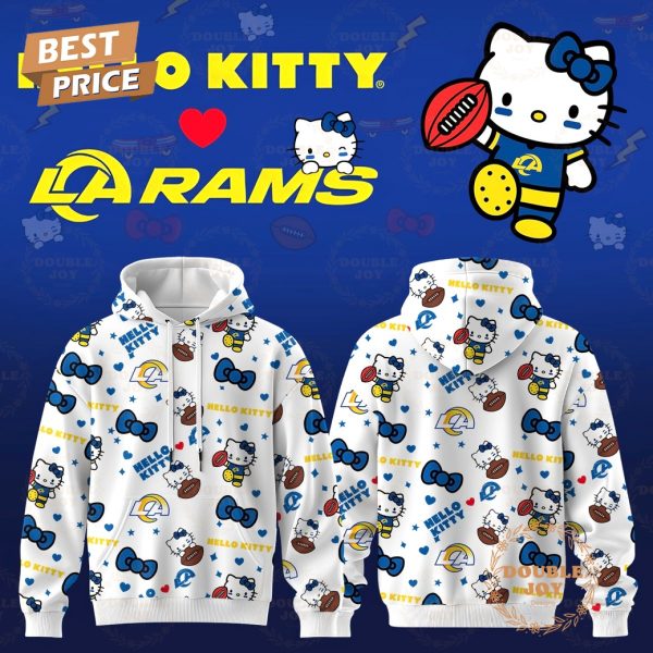 Hello Kitty x Los Angeles Rams 2025 New Edition Hoodie
