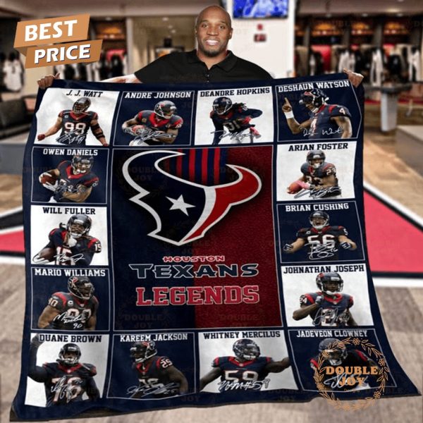 Houston Texans Legends 2025 Fleece Blanket